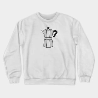 Stovetop Espresso Coffee Maker Crewneck Sweatshirt